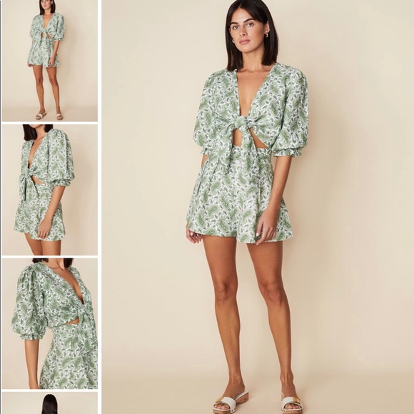 Faithful the brand Jacinta top sable paisley - Picture 3 of 3